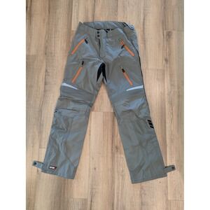 Can-Am BRP RPM Riding Pants Gray Shell ATV UTV Motorcycle Mens 38 NWOT